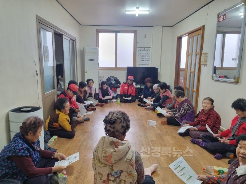 2. 북경주행정복지센터가 화재 예방 활동을 실시했다.jpg