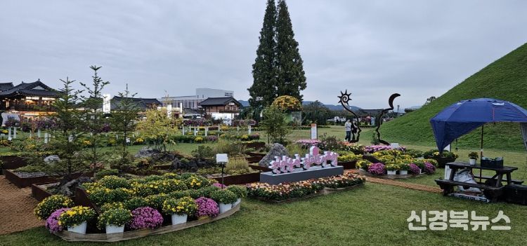 2024년 ‘황금정원 나들이’ 행사 참여 정원 주간·야간 전경.