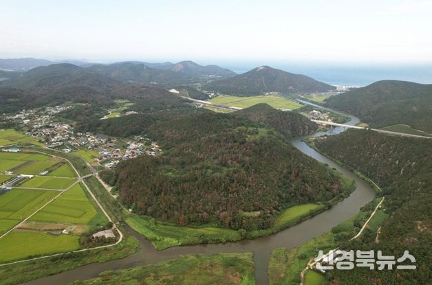 북미질부성 전경.