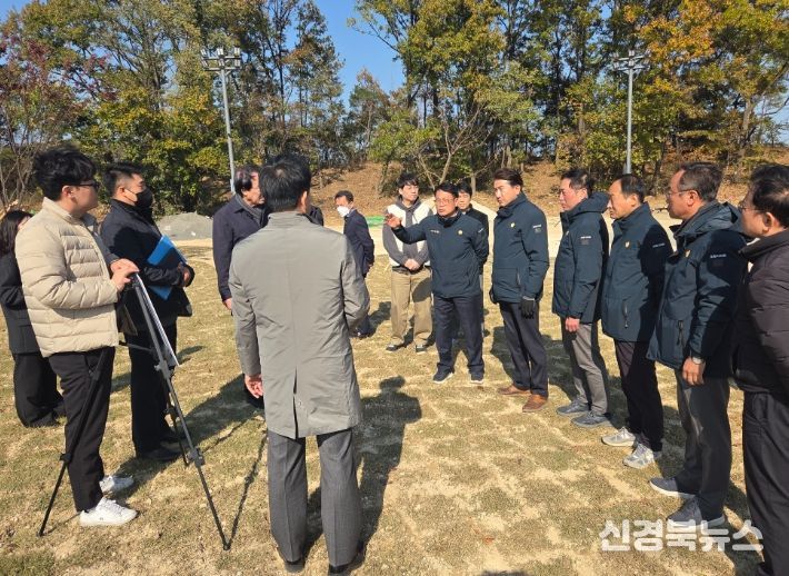 포항시의회 자치행정위원회, 주요사업에 대한 현장 확인