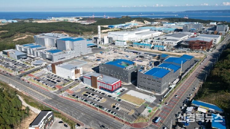 포항 영일만산단 에코프로포항캠퍼스 전경.