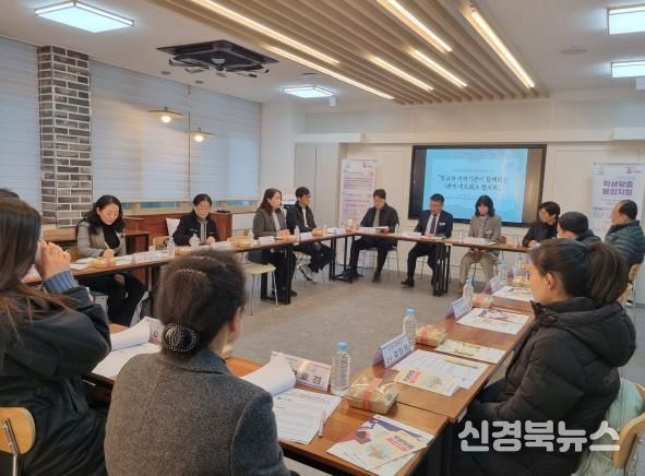 문경교육지원청, ‘학생맞춤통합지원 1권역 네트워크 협의회’ 개최