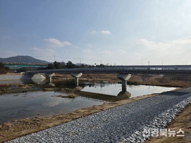 영주시, 죽계천 횡단 ‘도로교량 신설공사‘