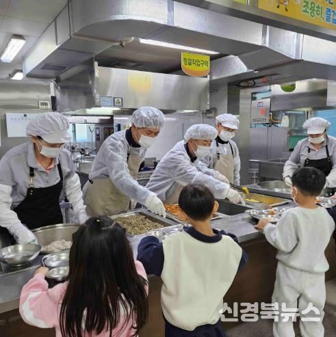 봉화교육지원청, 겨울철 학교급식 위생안전점검