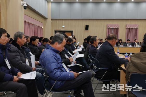 청도군, 반시 가격안정 대책 간담회 개최