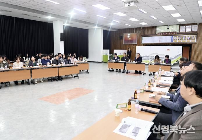 문경시, 2025년 시정 발전 아이디어 발굴 보고회 열어