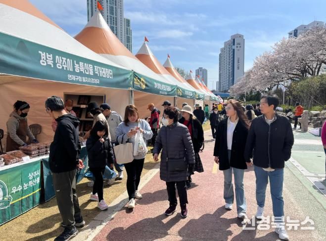 농산물직거래 우수시군 평가 최우수상(직거래 사진)
