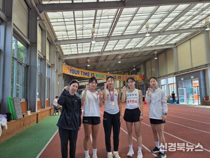 김천시 육상단, 창단 이후 최고 성적으로 2025년 마무리