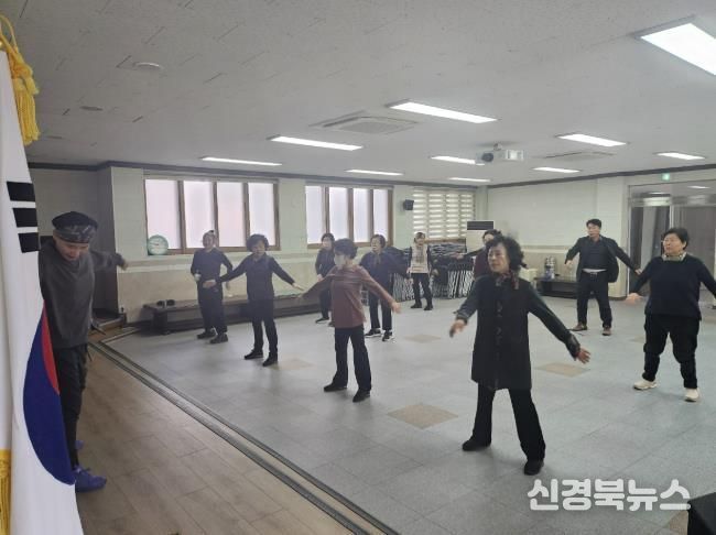 상주시 화북면 평생학습센터(요가·라인댄스) 개강식 개최