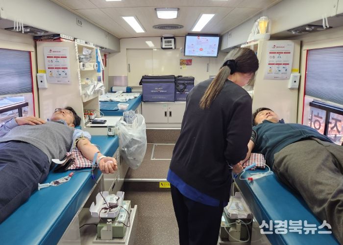 포항교육지원청, 생명 살리는 사랑의 헌혈 동참