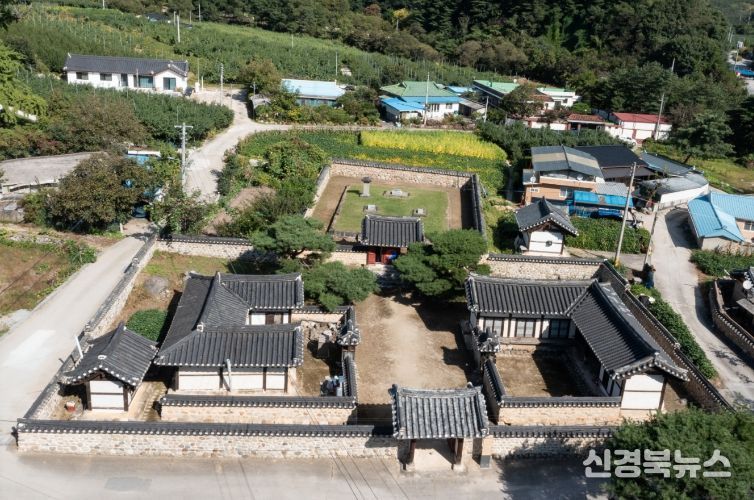 금성대군신단 항공사진