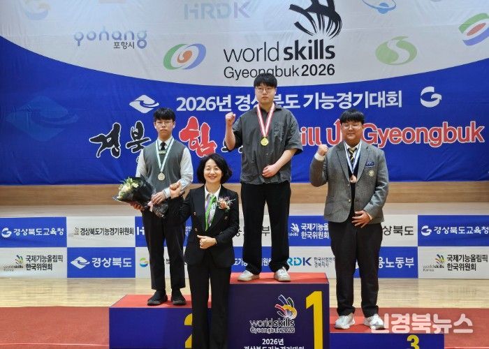 경북교육청, 2026년 경북기능경기대회서 직업계고 학생 111명 입상